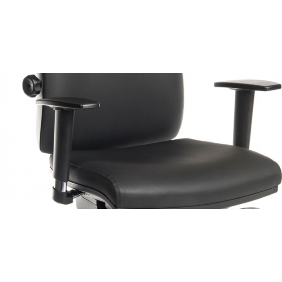 Ergo Plus Fabric Posture Office Chair with Black Base